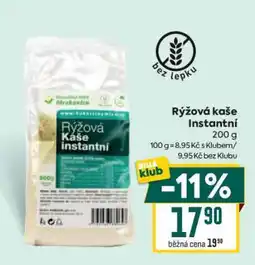 Billa Rýžová kaše Instantní nabídka