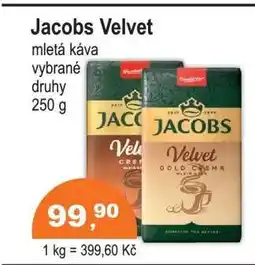 COOP DISKONT Jacobs Velvet nabídka