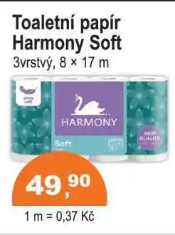 COOP DISKONT Toaletní papír Harmony Soft nabídka