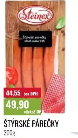 Ratio Štýrské párečky nabídka