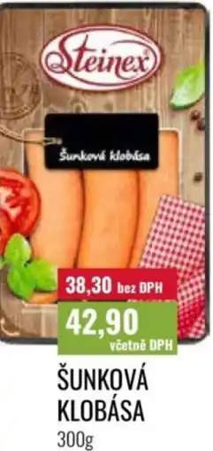 Ratio Šunková klobása nabídka