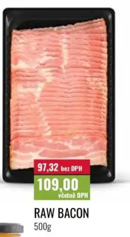 Ratio Raw bacon nabídka