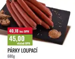 Ratio Párky loupací nabídka