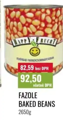 Ratio Fazole baked beans nabídka