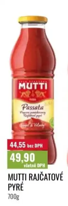 Ratio Mutti rajčatové pyré nabídka