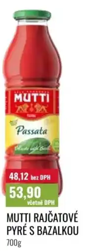 Ratio Mutti rajčatové pyré s bazalkou nabídka