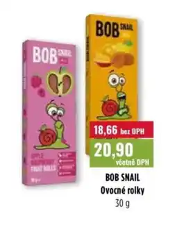 Ratio BOB SNAIL Ovocné rolky nabídka