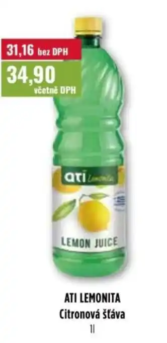 Ratio ATI LEMONITA Citronová šťáva nabídka