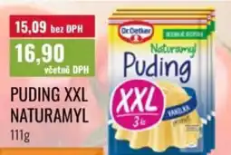 Ratio Dr.Oetker Puding xxl naturamyl nabídka
