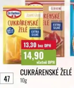 Ratio Dr.Oetker Cukrárenské želé nabídka