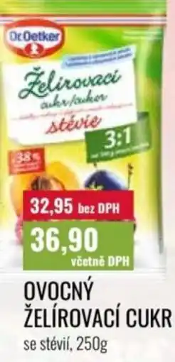 Ratio Dr. Oetker Ovocný želírovací cukr nabídka