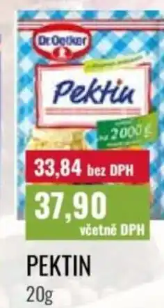 Ratio Dr.Oetker Pektin nabídka