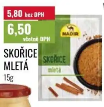 Ratio Nadir Skořice mletá nabídka