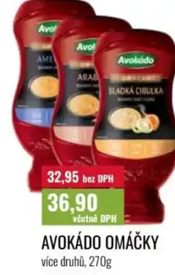 Ratio Avokádo omáčky nabídka