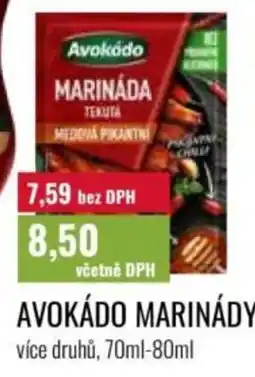 Ratio Avokádo marinády nabídka
