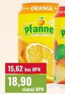 Ratio Pfanner ovocný nabídka