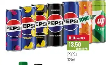 Ratio Pepsi nabídka