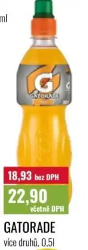 Ratio Gatorade nabídka