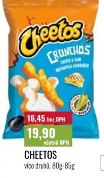 Ratio Cheetos nabídka