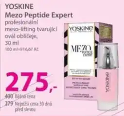 Hebe YOSKINE Mezo Peptide Expert nabídka