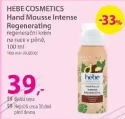 Hebe HEBE COSMETICS Hand Mousse Intense nabídka