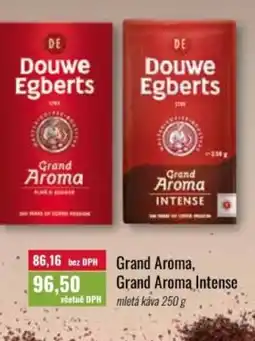 Ratio Grand Aroma, Grand Aroma Intense nabídka
