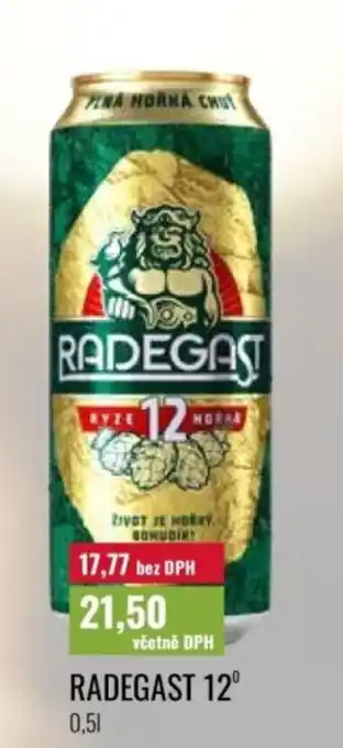 Ratio Radegast 12° nabídka