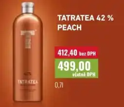 Ratio Tatratea 42% peach nabídka