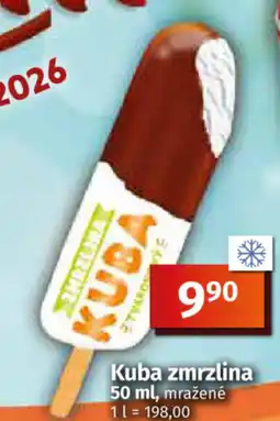 COOP TIP Kuba zmrzlina nabídka