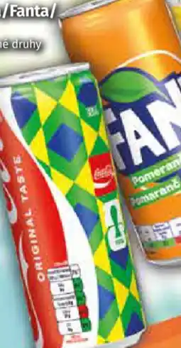 COOP TIP Coca Cola/Fanta/ Sprite nabídka