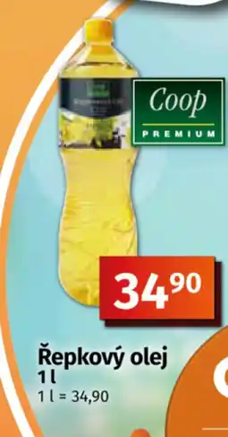 COOP TIP Řepkový olej nabídka