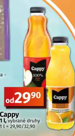 COOP TIP Cappy nabídka