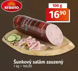 COOP TIP Šunkový salám zauzený nabídka