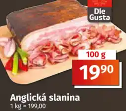 COOP TIP Anglická slanina nabídka