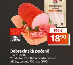 COOP TIP Debrecínská pečeně nabídka