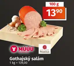 COOP TIP Gothajský salám nabídka