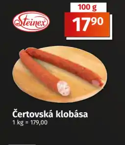 COOP TIP Čertovská klobása nabídka
