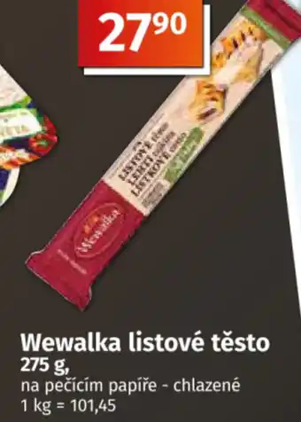 COOP TIP Wewalka listové těsto nabídka
