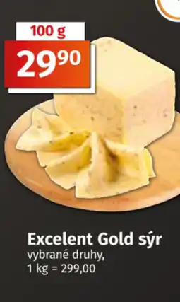 COOP TIP Excelent Gold sýr nabídka