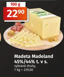 COOP TIP Madeta Madeland 45%/44% t. v S. nabídka