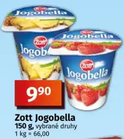 COOP TIP Zott Jogobella nabídka