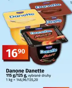 COOP TIP Danone Danette nabídka