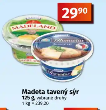 COOP TIP Madeta tavený sýr nabídka