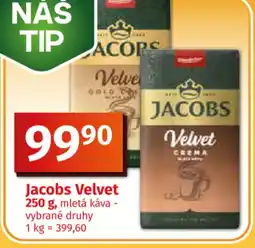 COOP TIP Jacobs Velvet nabídka