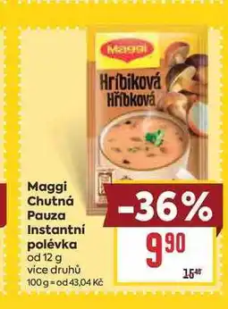 Billa Maggi Chutná Pauza Instantní polévka od nabídka