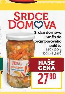 Billa Srdce domova Směs do bramborového salátu 330/190 g nabídka
