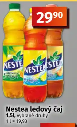 COOP TIP Nestea ledový čaj nabídka