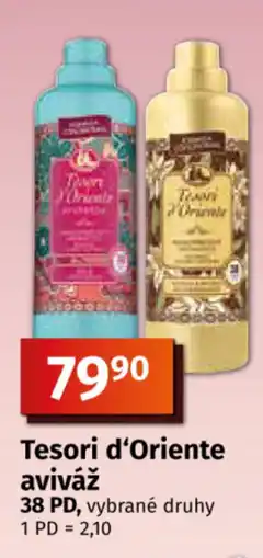 COOP TIP Tesori d'Oriente aviváž nabídka