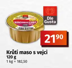 COOP TIP Krůtí maso s vejci nabídka