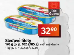 COOP TIP Sledové filety nabídka
